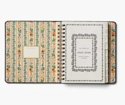 2025-2026 17-Month Academic Covered Spiral Planner|RIFLE PAPER Co. Sale