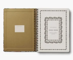 2025-2026 17-Month Academic Softcover Spiral Planner|RIFLE PAPER Co. Sale