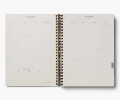 2025-2026 17-Month Academic Softcover Spiral Planner|RIFLE PAPER Co. Sale