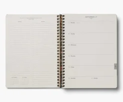 2025-2026 17-Month Academic Softcover Spiral Planner|RIFLE PAPER Co. Sale