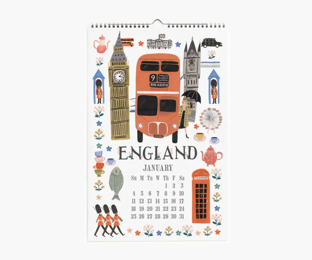 2026 Wall Calendar|RIFLE PAPER Co. Sale