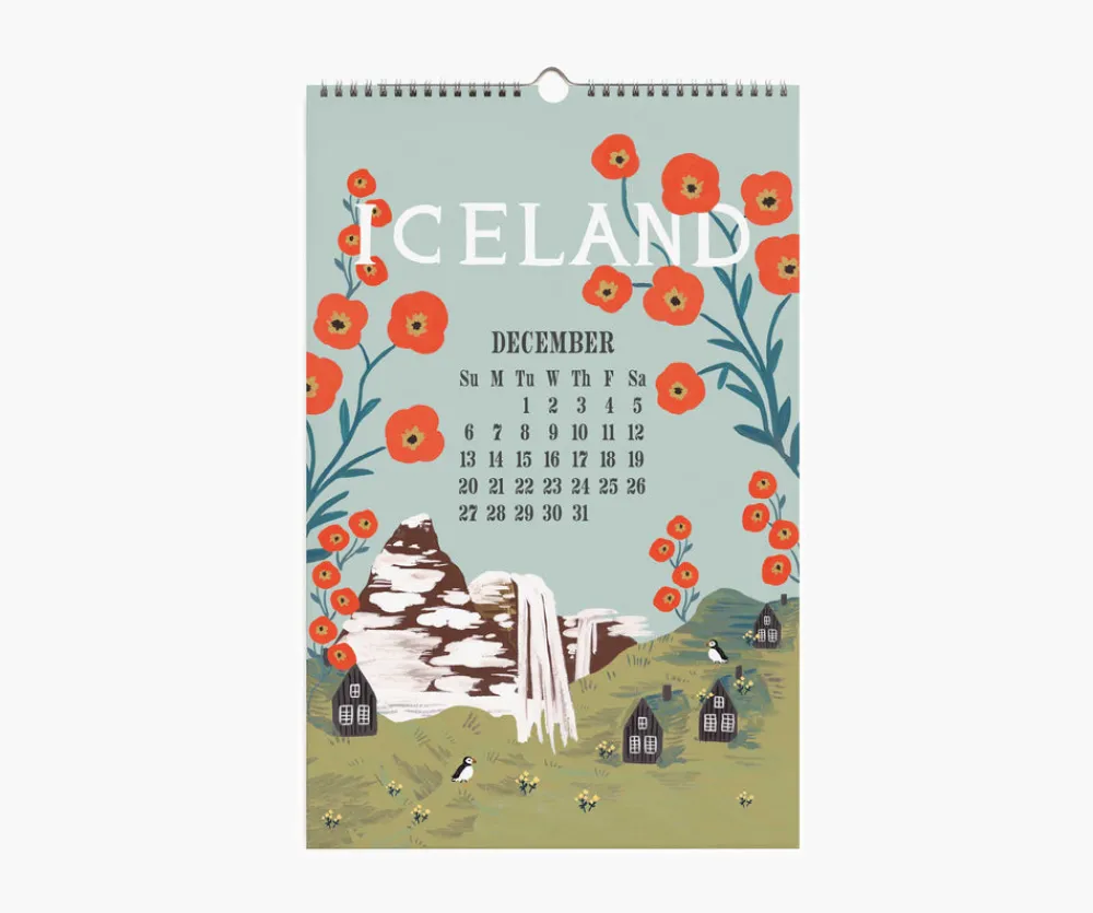 2026 Wall Calendar|RIFLE PAPER Co. Sale