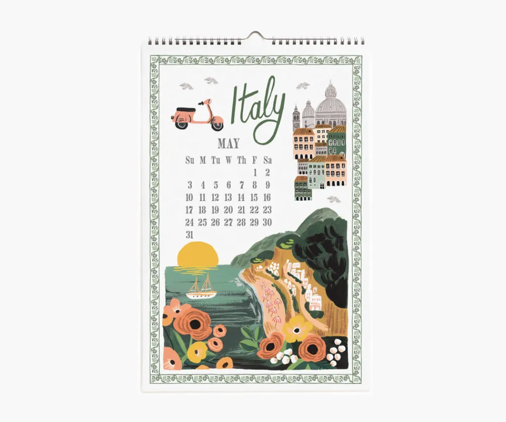 2026 Wall Calendar|RIFLE PAPER Co. Sale