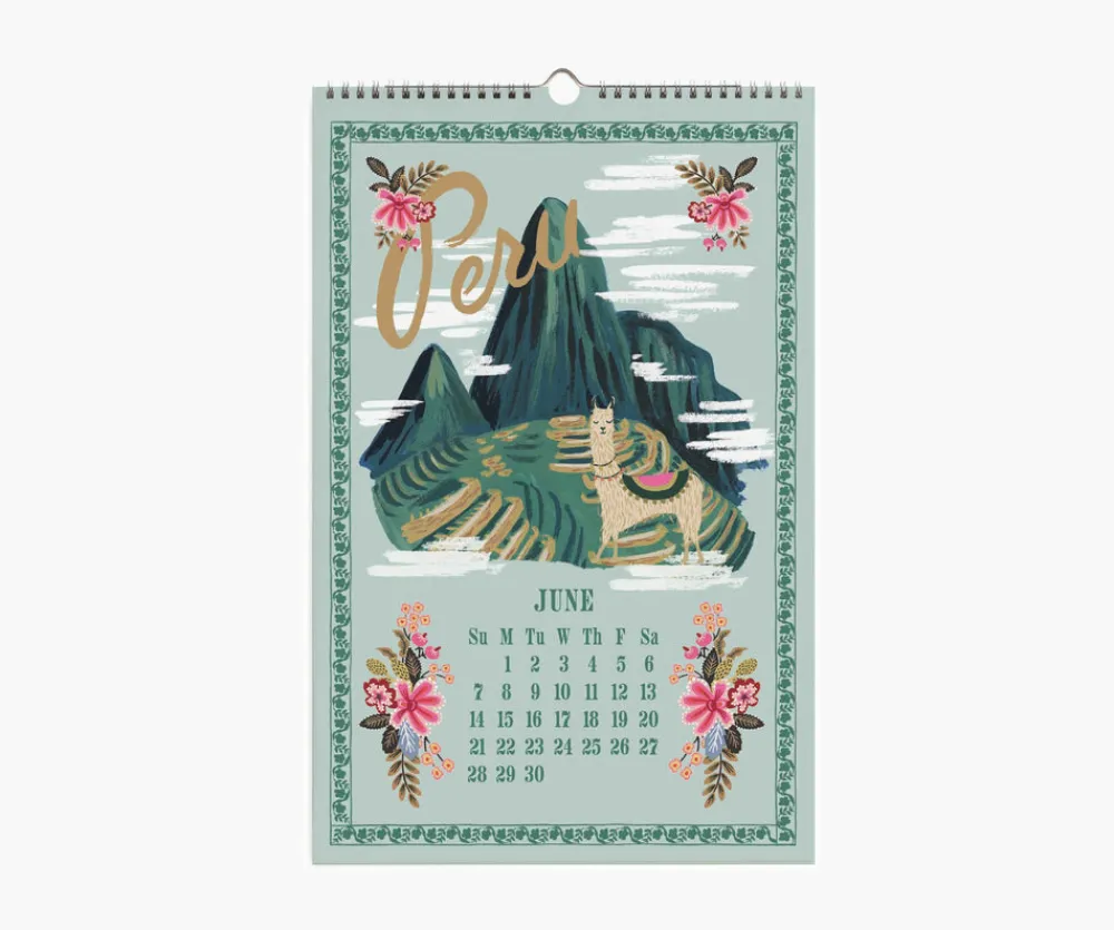 2026 Wall Calendar|RIFLE PAPER Co. Sale