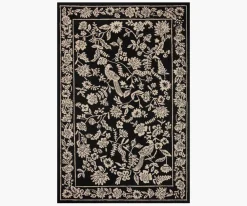 Arboretum Aviary Wool-Hooked Rug|RIFLE PAPER Co. Clearance