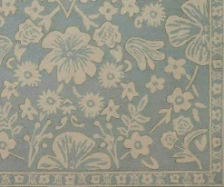 Arboretum Rose Garden Wool-Hooked Rug|RIFLE PAPER Co. Clearance