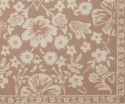 Arboretum Rose Garden Wool-Hooked Rug|RIFLE PAPER Co. Sale