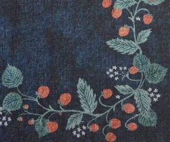 Atelier Strawberries Non-Slip Rug|RIFLE PAPER Co. Hot