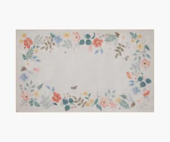 Atelier Strawberry Fields Border Non-Slip Rug|RIFLE PAPER Co. Clearance