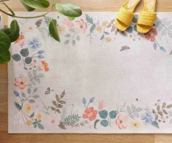 Atelier Strawberry Fields Border Non-Slip Rug|RIFLE PAPER Co. Clearance