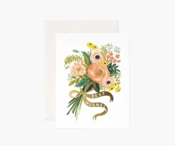 Best Wishes Bouquet Card|RIFLE PAPER Co. Discount