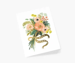 Best Wishes Bouquet Card|RIFLE PAPER Co. Discount
