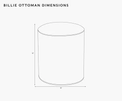 Billie Ottoman|RIFLE PAPER Co. Best