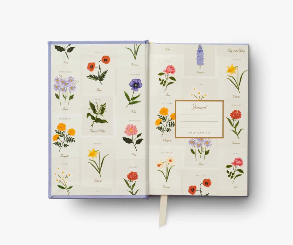 Birth Month Mini Embroidered Journal|RIFLE PAPER Co. Hot