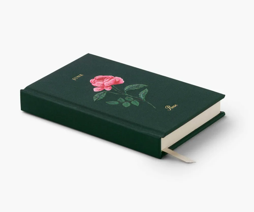 Birth Month Mini Embroidered Journal|RIFLE PAPER Co. Clearance