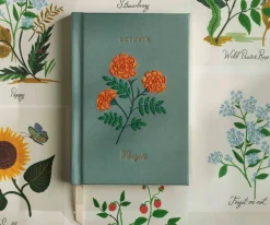 Birth Month Mini Embroidered Journal|RIFLE PAPER Co. Best