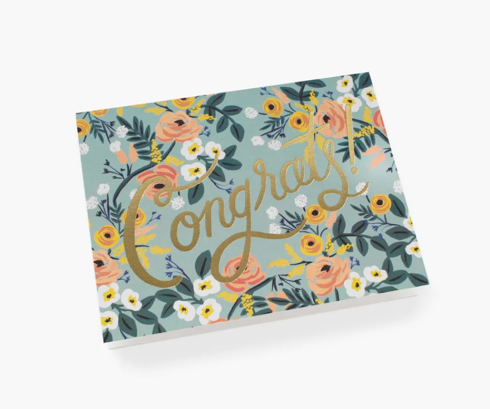 Blue Meadow Congrats|RIFLE PAPER Co. Best