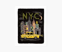 Bon Voyage NYC Art Print|RIFLE PAPER Co. Best