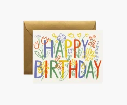 Brushstroke Birthday Greeting Card|RIFLE PAPER Co. Best