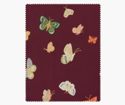 Butterfly House Canvas Metallic Fabric|RIFLE PAPER Co. Online