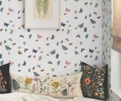 Butterfly House Peel & Stick Wallpaper|RIFLE PAPER Co. Online