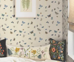 Butterfly House Peel & Stick Wallpaper|RIFLE PAPER Co. Hot