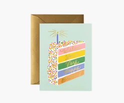 Cake Slice Birthday|RIFLE PAPER Co. Clearance