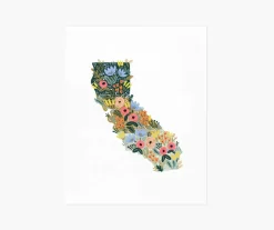 California Wildflowers Art Print|RIFLE PAPER Co. Discount
