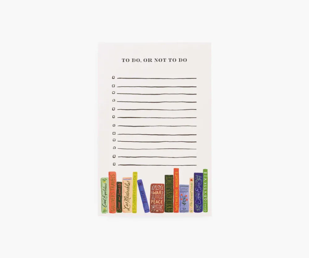 Checklist Notepad|RIFLE PAPER Co. Outlet