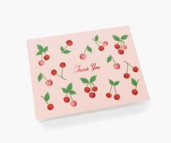 Cherries Thank You Card|RIFLE PAPER Co. Discount