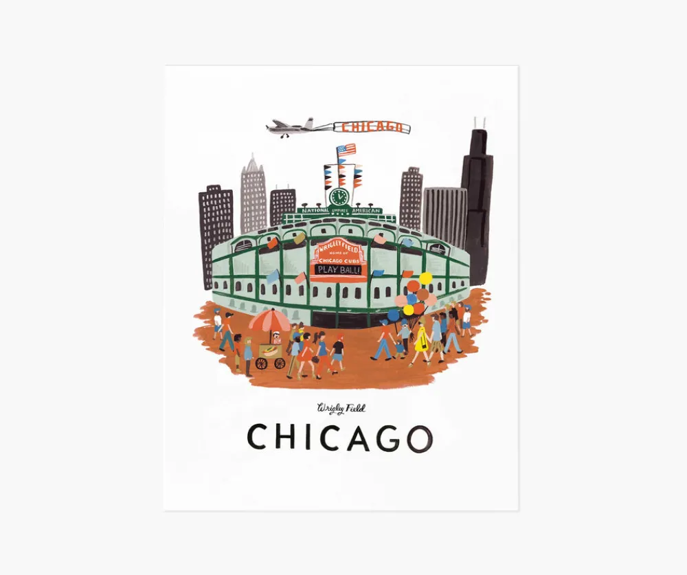 Chicago Art Print|RIFLE PAPER Co. Clearance