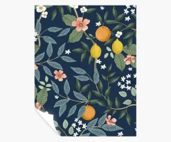Citrus Grove Peel & Stick Wallpaper Sample|RIFLE PAPER Co. Best