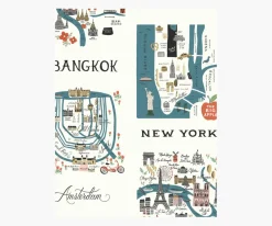 City Maps Wallpaper Sample|RIFLE PAPER Co. Sale