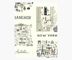 City Maps Wallpaper Sample|RIFLE PAPER Co. Best