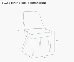 Clare Dining Chair|RIFLE PAPER Co. Discount