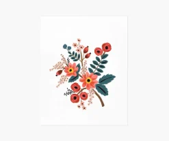 Coral Botanical Art Print|RIFLE PAPER Co. Hot