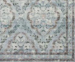 Courtyard Chateau Printed Rug|RIFLE PAPER Co. Clearance