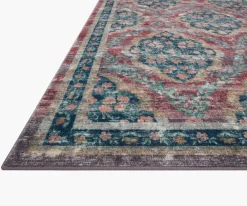 Courtyard Chateau Printed Rug|RIFLE PAPER Co. Outlet