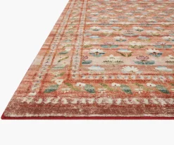 Courtyard Hadley Printed Rug|RIFLE PAPER Co. Clearance