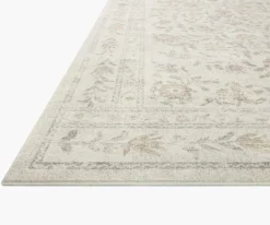 Courtyard Lily Printed Rug|RIFLE PAPER Co. Sale