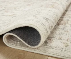 Courtyard Lily Printed Rug|RIFLE PAPER Co. Sale