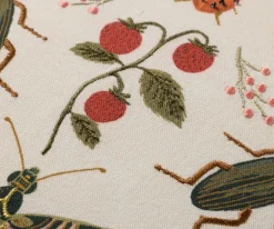 Curio Garden Embroidered Pillow|RIFLE PAPER Co. Outlet