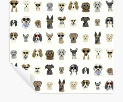 Dog Days Peel & Stick Wallpaper|RIFLE PAPER Co. Fashion