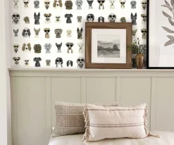 Dog Days Peel & Stick Wallpaper Sample|RIFLE PAPER Co. Online