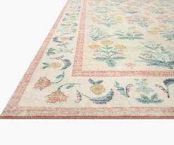 Eden Mughal Rose Power Loomed Rug|RIFLE PAPER Co. Discount