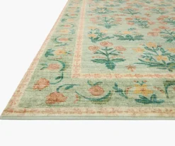 Eden Mughal Rose Power Loomed Rug|RIFLE PAPER Co. Online