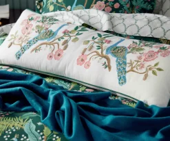 Embroiderd Lumbar Pillow Cover|RIFLE PAPER Co. Discount