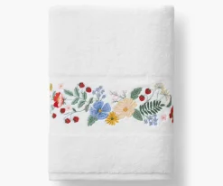 Embroidered Bath Towel|RIFLE PAPER Co. Sale