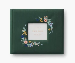 Embroidered Heirloom Photo Album|RIFLE PAPER Co. Fashion