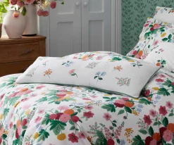 Embroidered Lumbar Pillow Cover|RIFLE PAPER Co. Online
